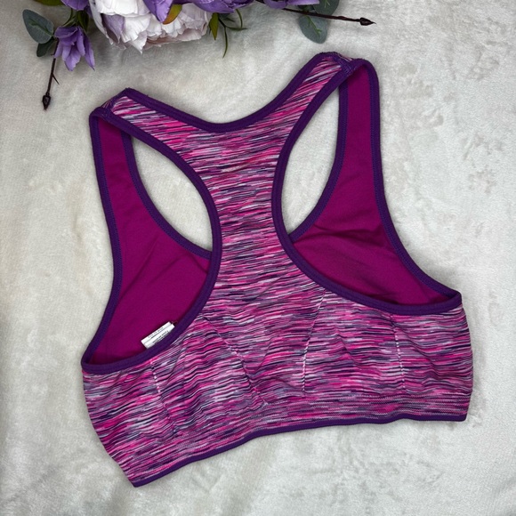 Jockey Pink and Purple Space Dye Sports Bra - Picture 7 of 12
